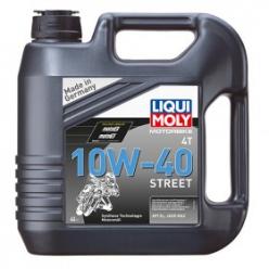 Масло моторное 10W-40 LIQUI MOLI 4Т  "STREET" 4 л. полусинтетика